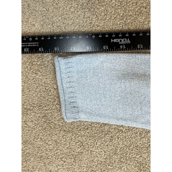 Cotton Country Girl/Women Sweater Light Blue Knit Round Neck Pullover Sz S/P - Picture 9 of 9